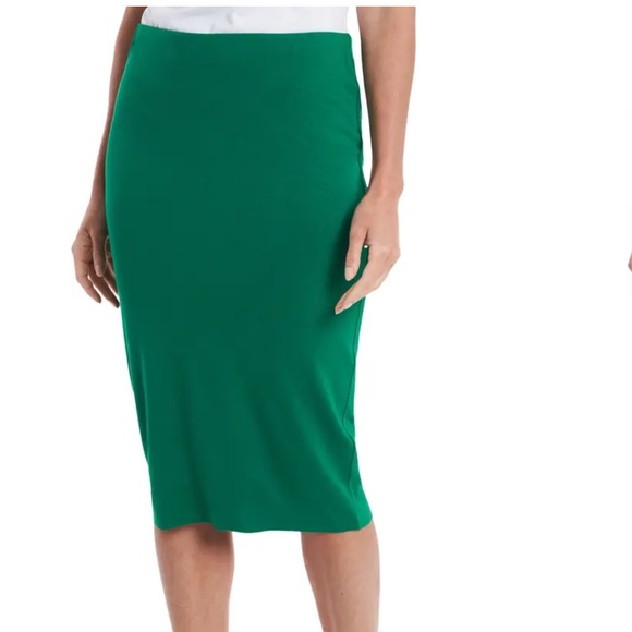 Vince Camuto midi tub skirt size large and green one in size medium - Picture 6 of 7